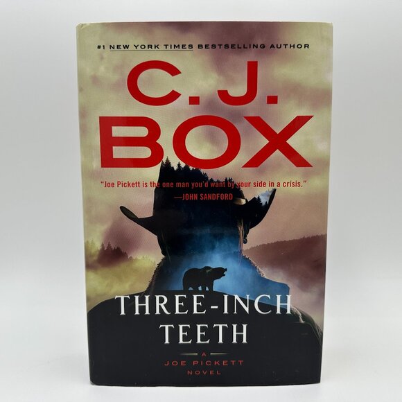 Three-Inch Teeth by C. J. Box / Hardcover / Large Print Version - Picture 1 of 11